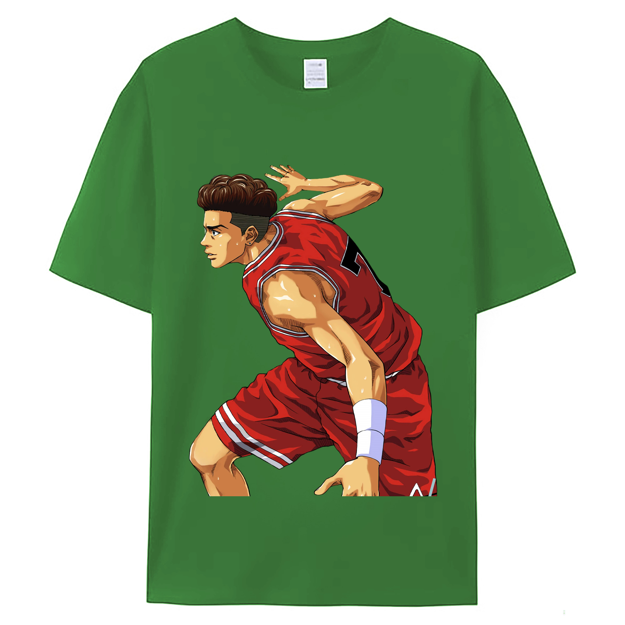 （画像用） SLAM DUNK／スラムダンク レディースカジュアルプリントTシャツ（綿100％）